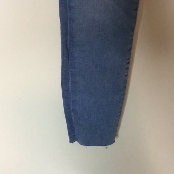 FRAME LE HIGH SKINNY RAW EDGE EUROPA JEANS NWT Size 25 - Picture 4 of 10